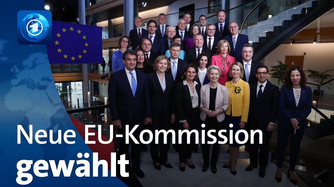 Europaparlament: Von der Leyens neue Kommission ins Amt gew&auml;hlt