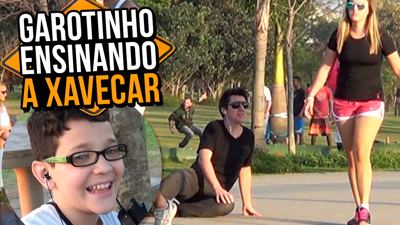GAROTINHO ENSINANDO A XAVECAR  (KID TEACHING HOW TO PICK UP GIRLS | PRANK)