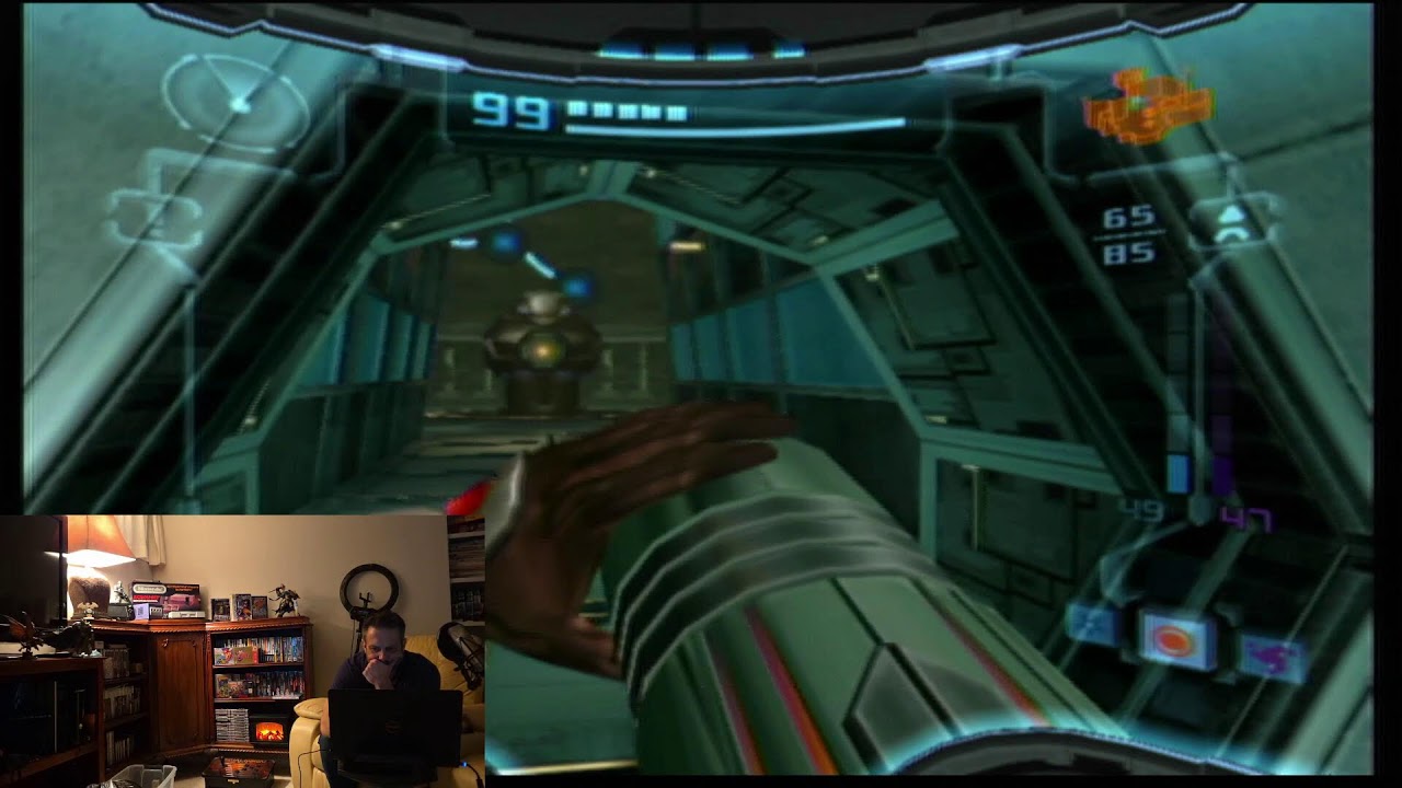 Testing new gear (Metroid Prime 2)