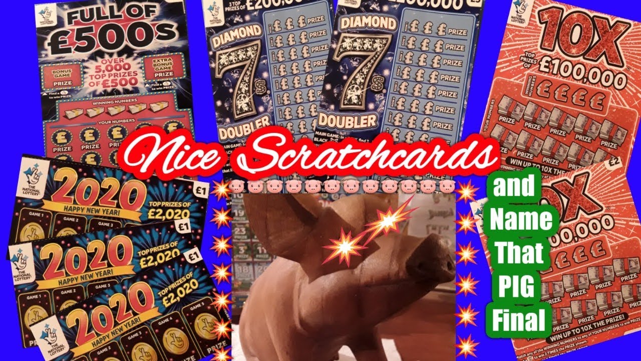 Scratchcards..DIAMOND 7s DOUBLER..2020..Full &pound;500s..10X..& NAME that Name