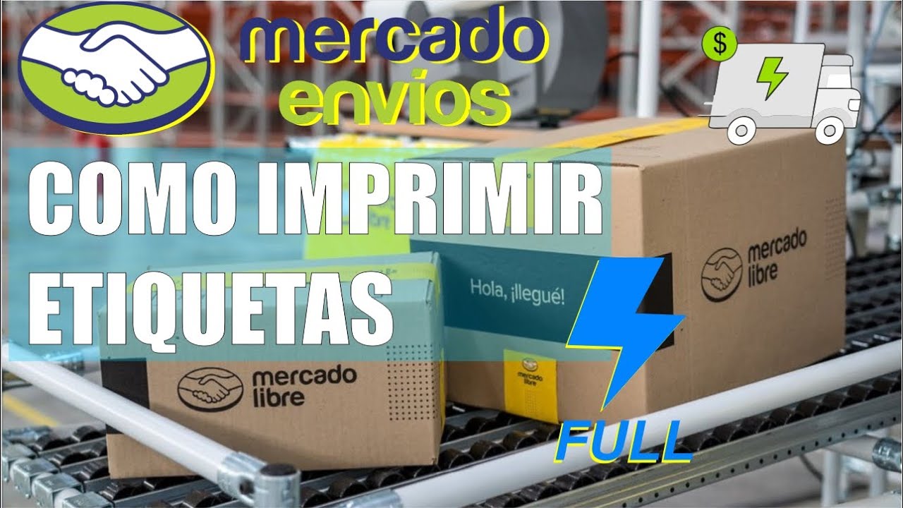Mercado Envios Como Imprimir Etiquetas FULL con Impresora de Etiquetas TSC