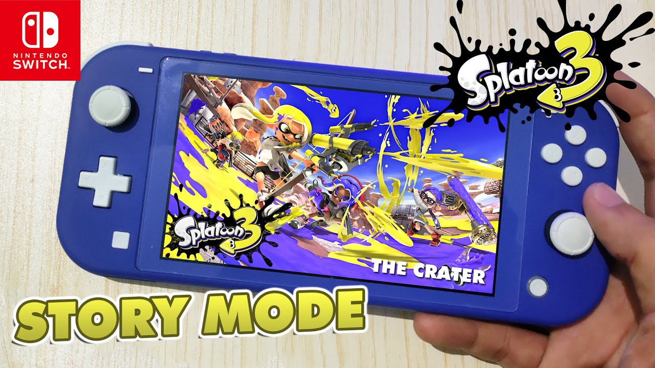 SPLATOON 3 | Story Mode - The Crater (Nintendo Switch Lite)