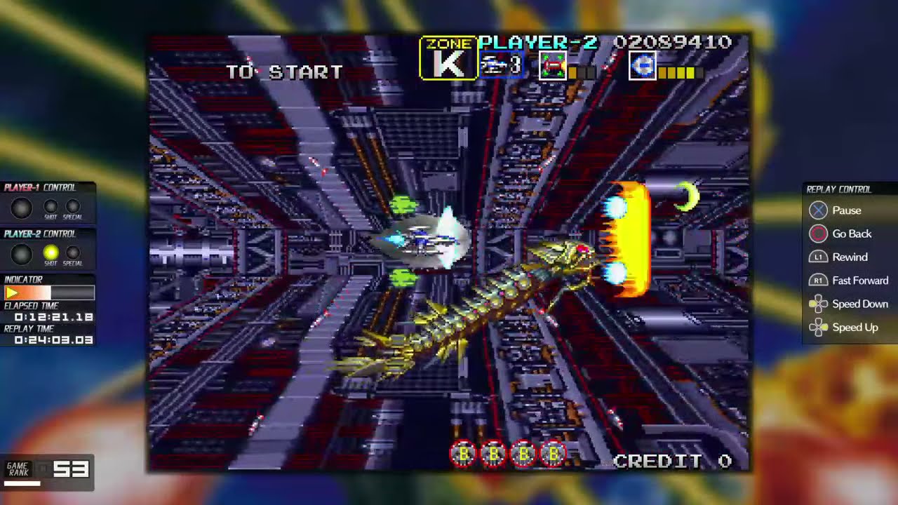 Darius Gaiden No-Miss Clear (ABDGKPV)