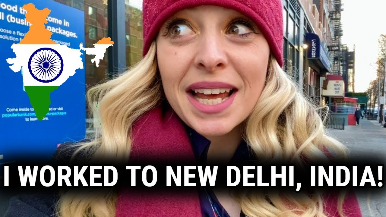I WORKED THE FLIGHT TO NEW DELHI, INDIA / PART 1 / My Flight Attendant Life