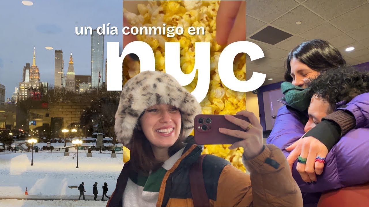 Fuimos a ver Hamnet | vlog de nieve en NYC