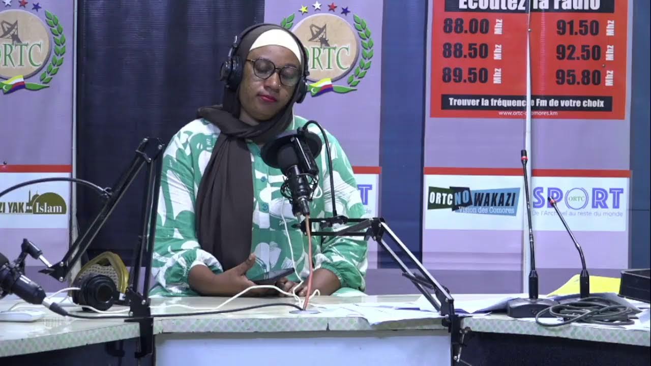 Diffusion en direct de ORTC Anjouan