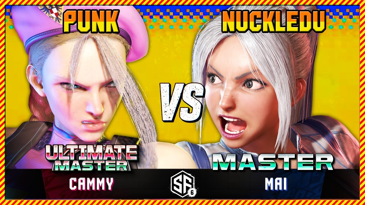 SF6 ⭐ PUNK (Cammy) vs NUCKLEDU (MAI) ⭐ High Level SF6 Gameplay