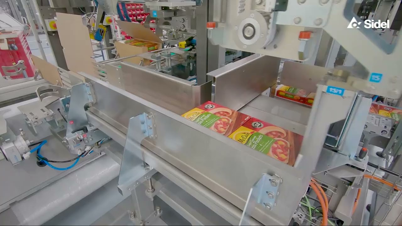 Case packers for parallelepipedal or shaped cartons | Sidel