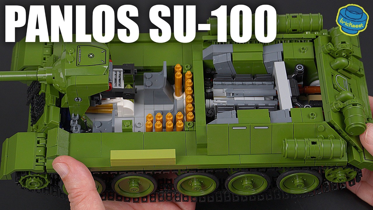 Detailed Build & Facts About the SU-100 You Never Knew! Panlos 632022  (Speed Build Review)