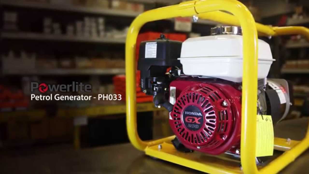 Powerlite - 2,600W  Petrol Generator - PH033