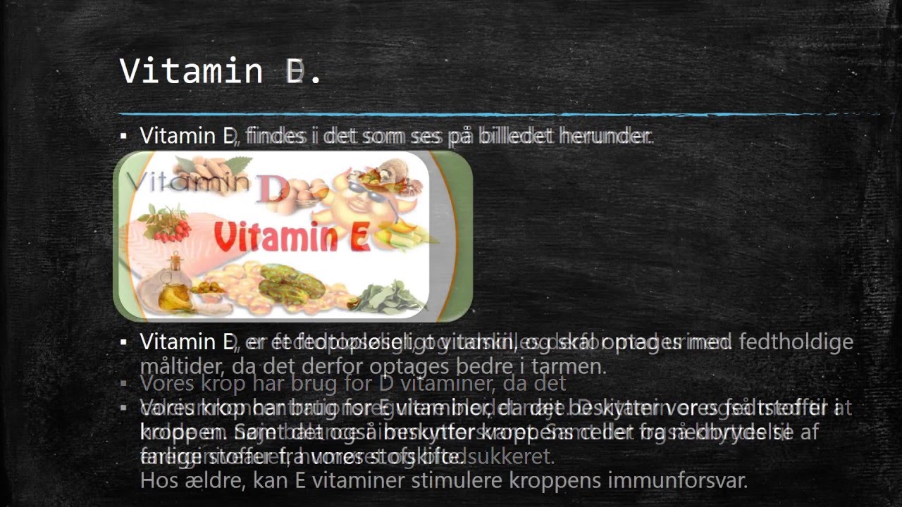 Vitaminer og mineraler