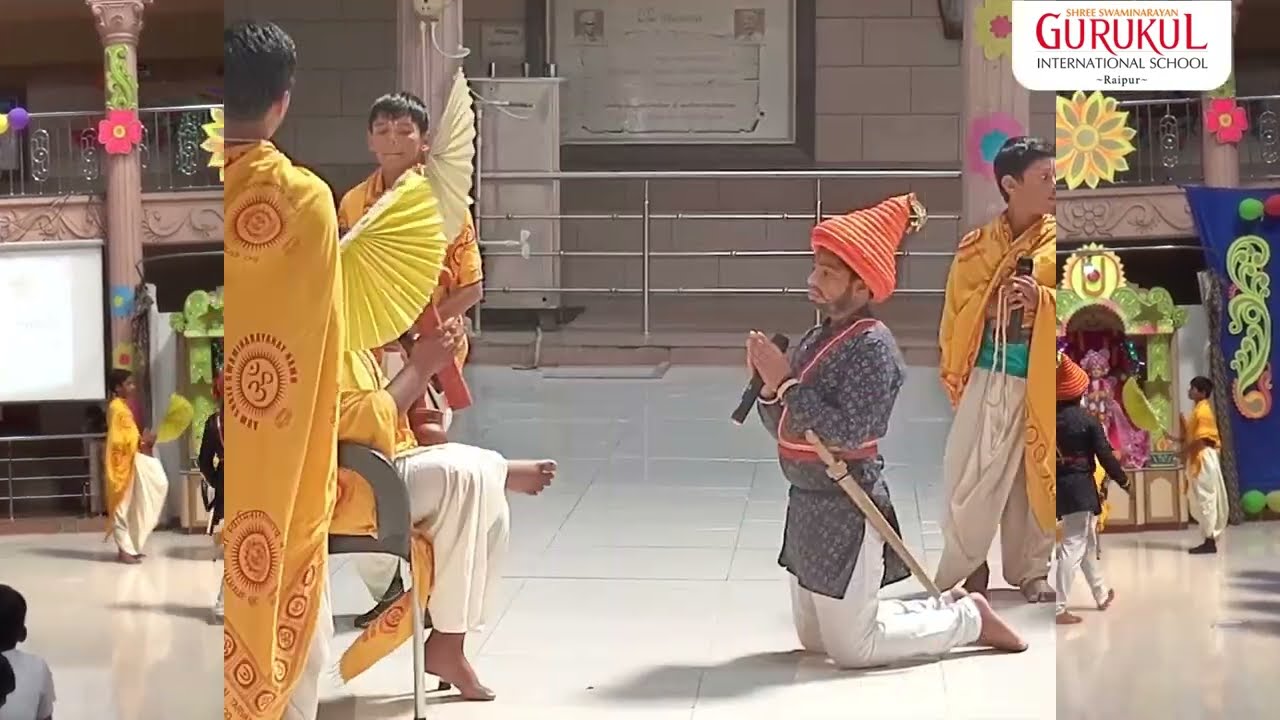 Parent's Smile Program at Shree Swaminarayan Gurukul Raipur