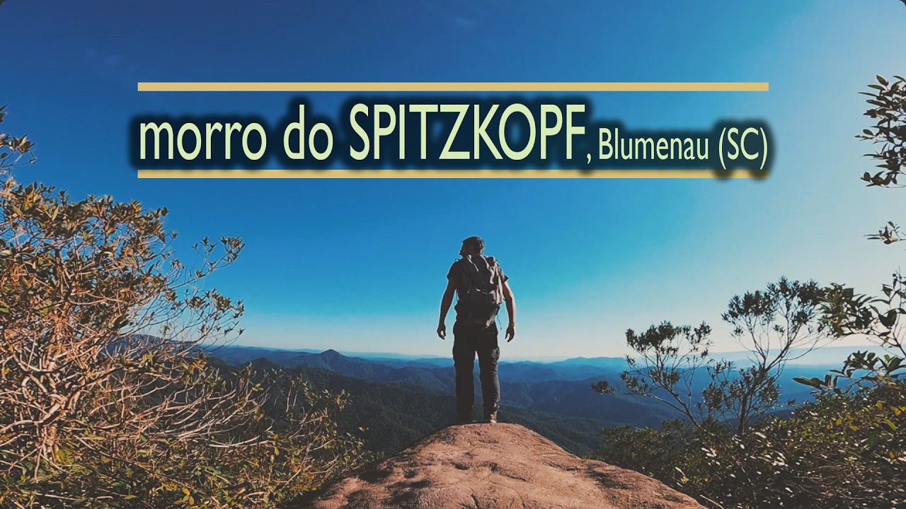 Como é a trilha do MORRO do SPITZKOPF, em Blumenau, SC (910m) | Trilha 048