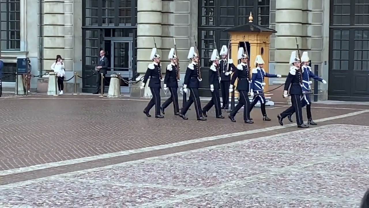 Swedish Changing of the Guard 2024