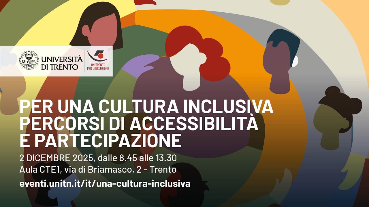 Per una cultura inclusiva - Percorsi di accessibilità e partecipazione (prima sessione)