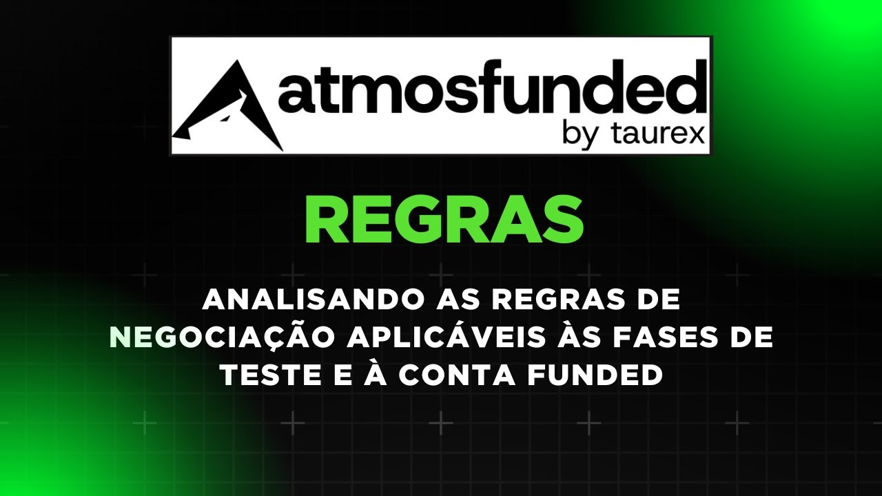 Atmos Funded - Analise de regras internas + sorteio de contas de 5k d&oacute;lares
