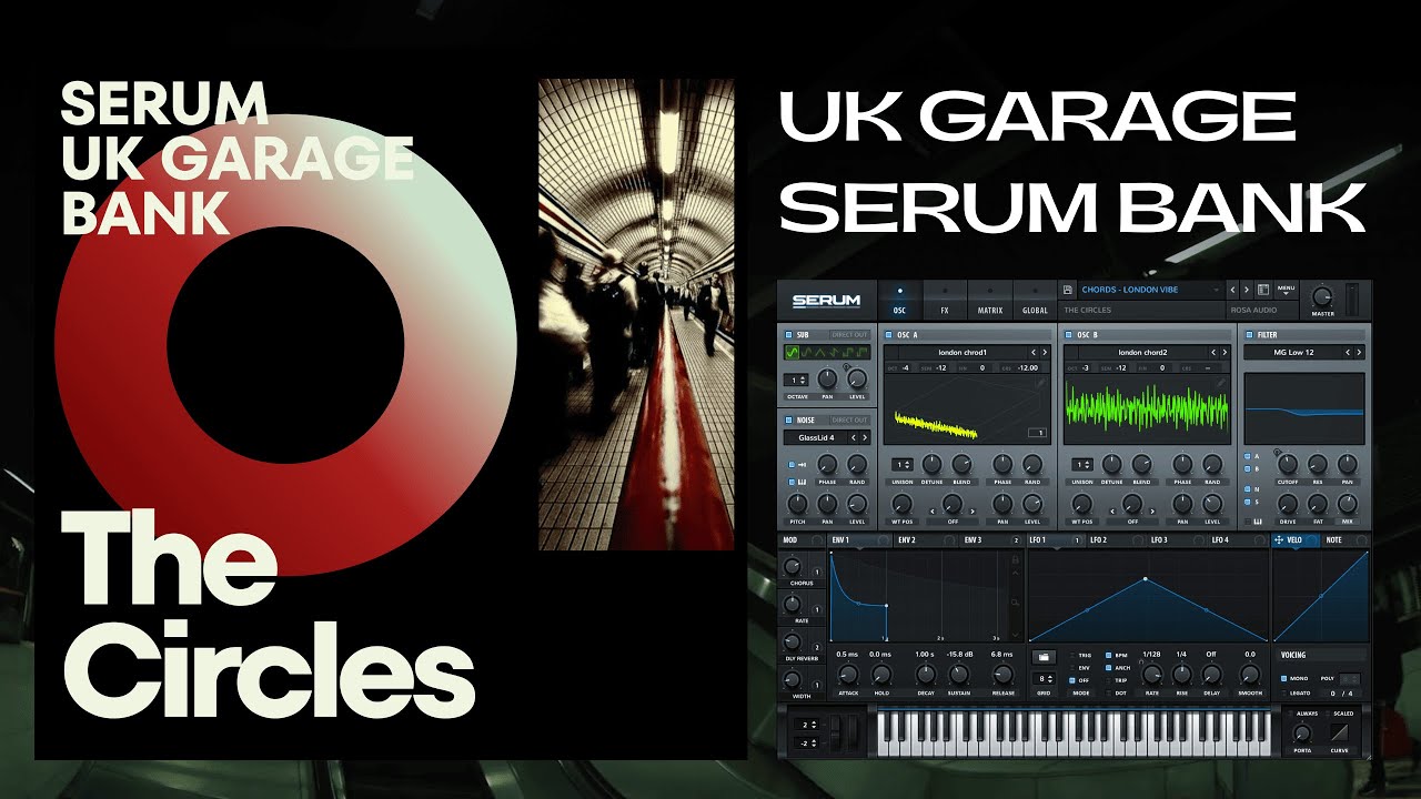 The Circles - Serum UK GRAGE Bank | Presets, 2Step, House, 90's