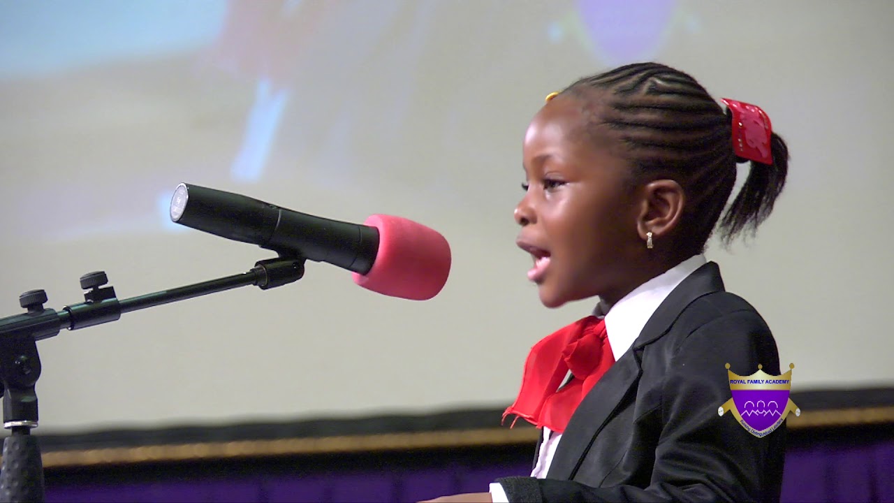 2018 RFA Kindergarten Graduation Speech