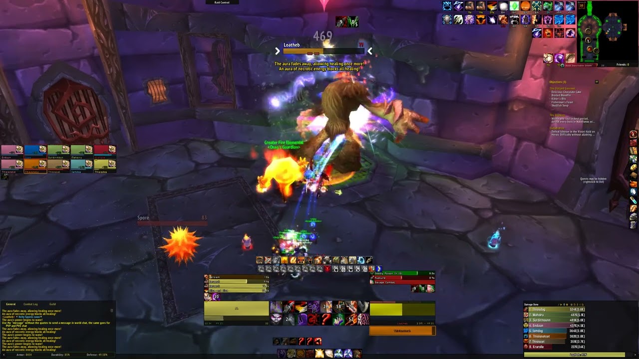 Naxxramas 10 Man Loatheb- Azerothcore Playerbots