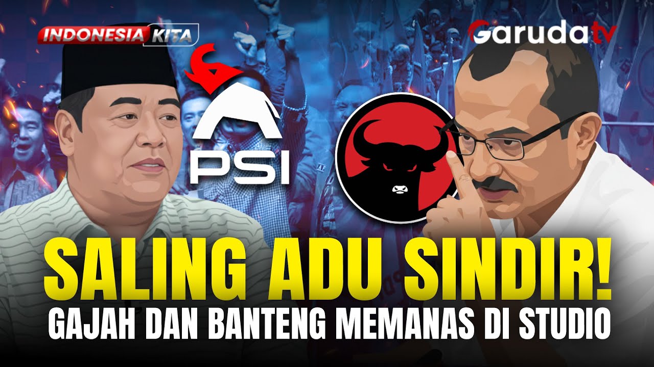 Gajah Vs Banteng: Saling Sindir, Suasana Studio Memanas!