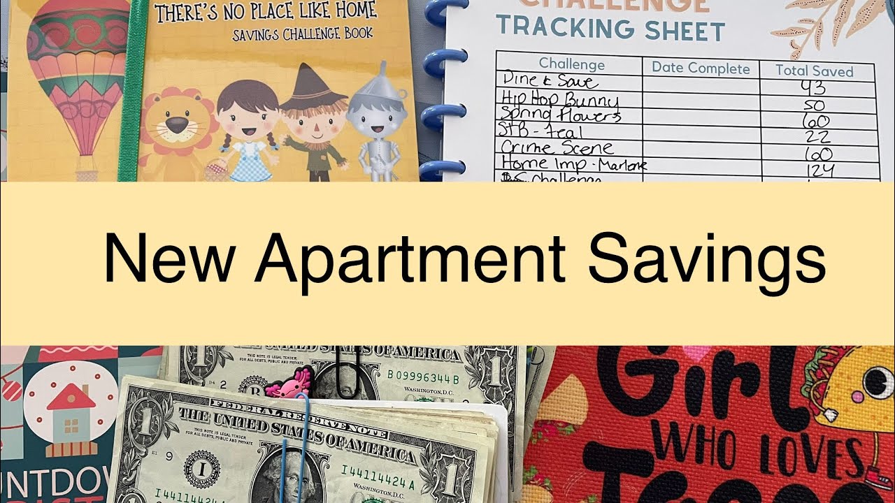 Cash Stuffing Sinking Funds l New Apartment Savings l Completed Savings Challenges l Cash Budgeting