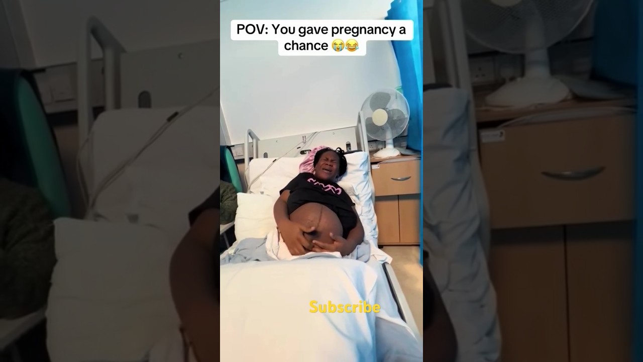 She couldn't stand the pain&hearts;️🤰🔥 #lifestyle #lovesong #vlog #pregnancy #love #wedding #youtube
