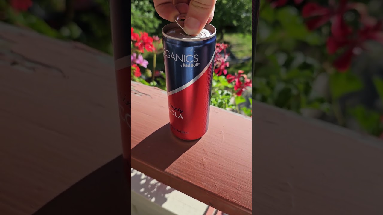 Simply Cola Red Bull Organics ASMR