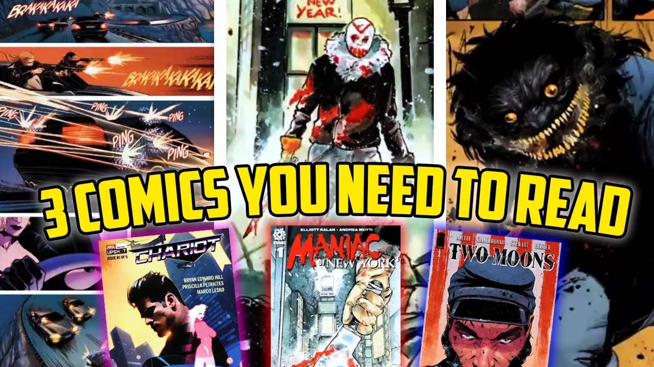 Killer New Comic Books Worth Your Time! | Comic Books We're Reading RIGHT NOW! | ft. FireGuyRyan