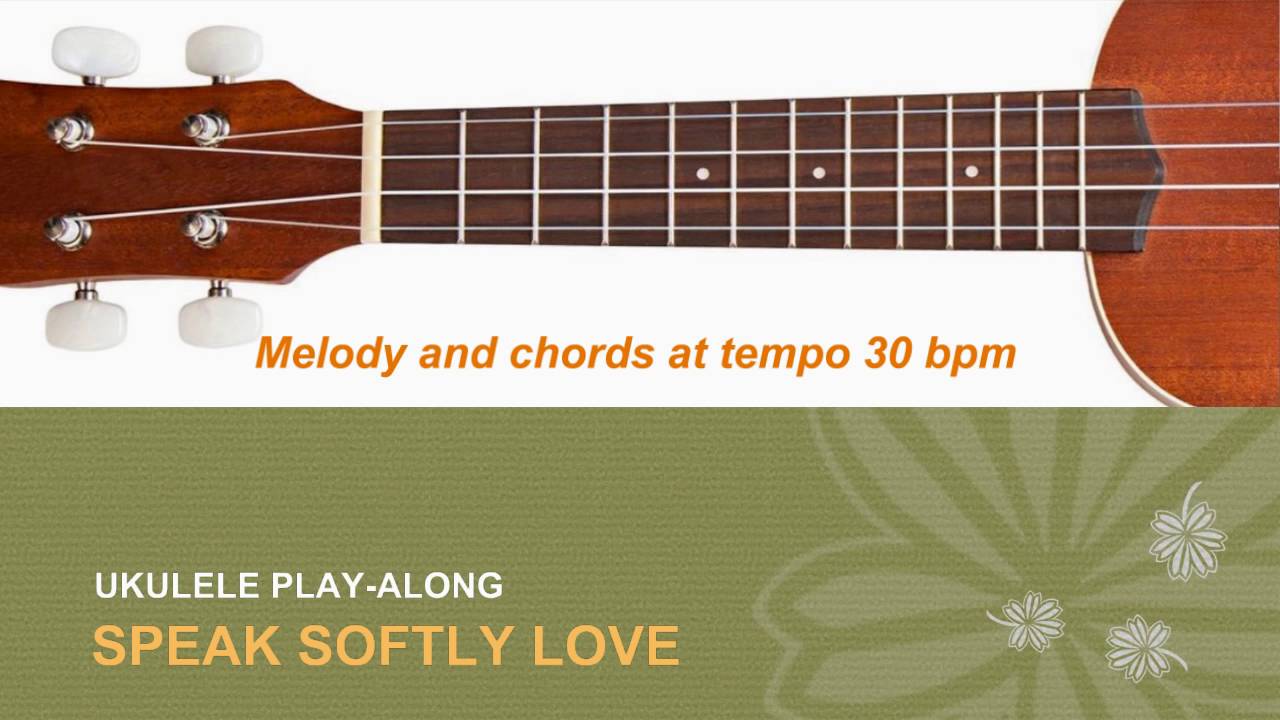BEST Ukulele Lesson - Speak Softly Love (Theme From
