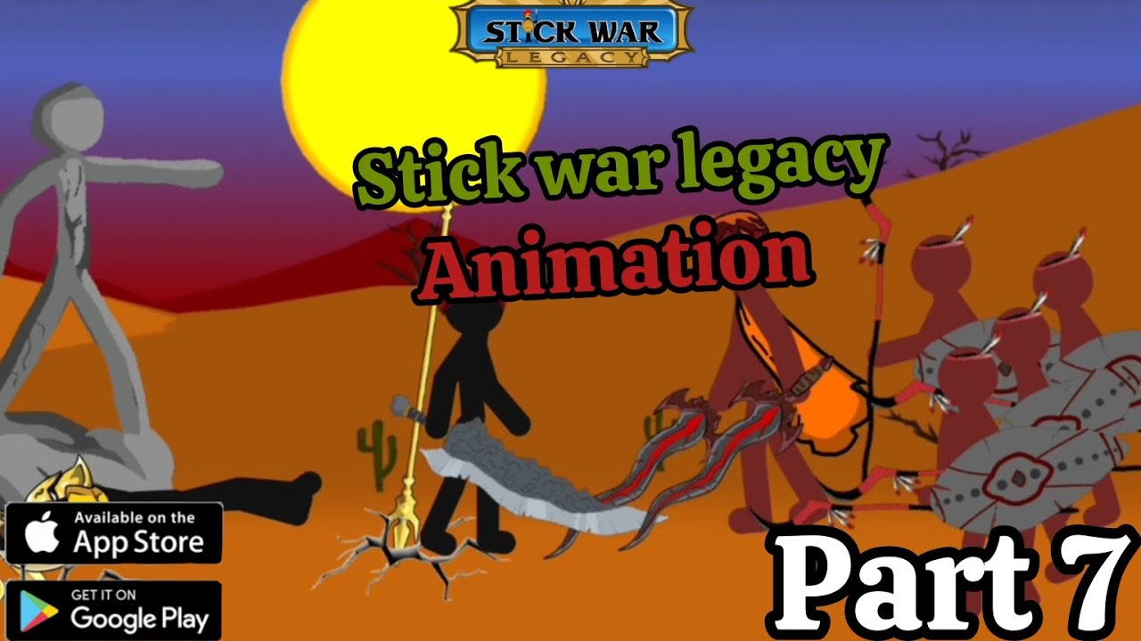 Part7 - Golden sword / stick war legacy Animation.