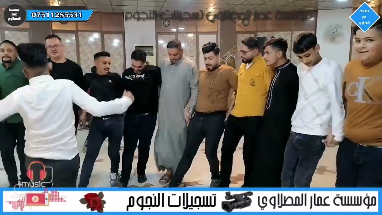 دبكه الفنان النجم ياسر الخابوري حفله سيف الحمدوني(3) المايسترو احمد زكي تسجيلات النجوم