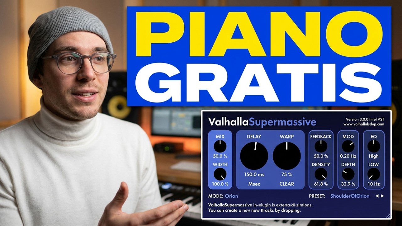 😲 MEJORA el Sonido de tu PIANO GRATIS | Valhalla Supermassive
