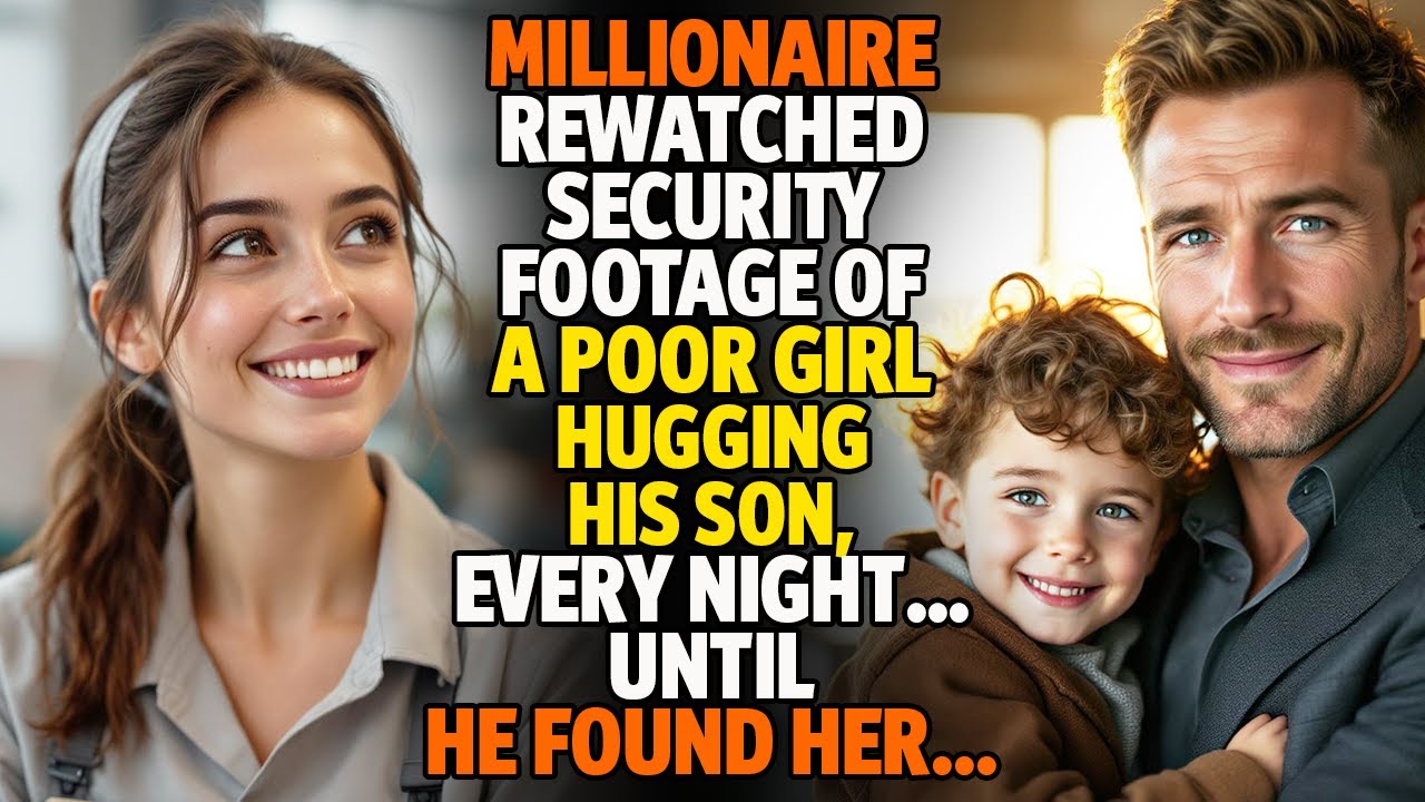 MILIONER OGLĄDAŁ PONOWNIE NAGRANIE Z OCHRONA, NA KT&Oacute;RYM BIEDNA DZIEWCZYNA PRZYTULAJĄCA JEGO SYNA ...
