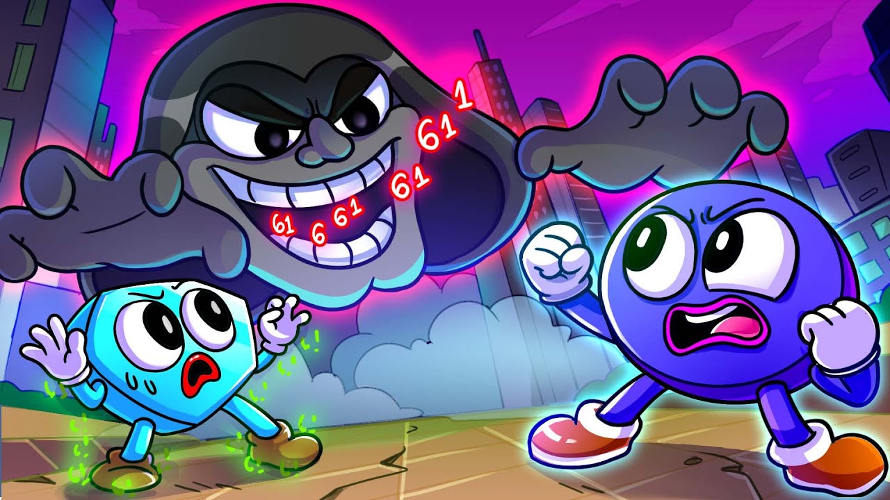 SAVE THE SHAPES VS. 61?! Cartoon Animation