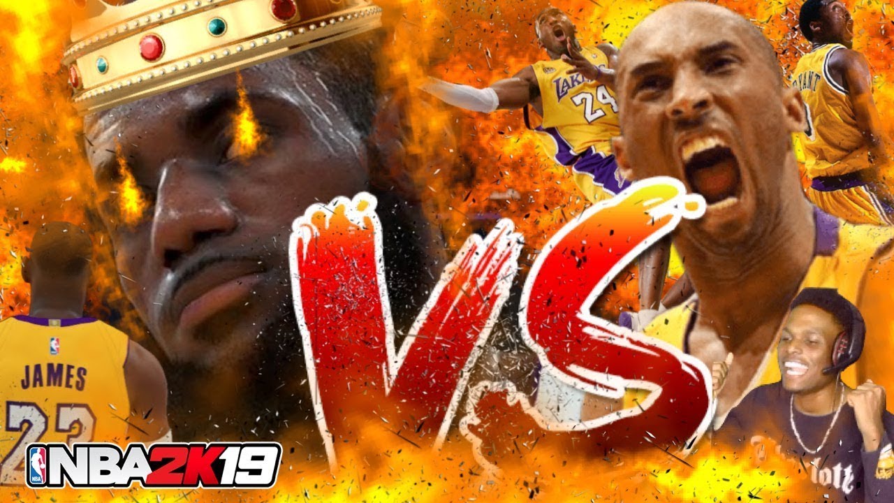 NBA 2K19 WHOSE THE KING OF LA?!! LEBRON JAMES VS KOBE BRYANT