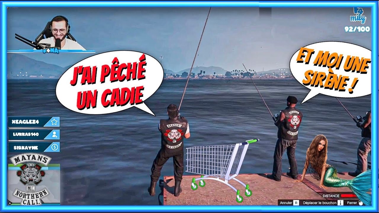 GTALIFE V4 ➤ MAYANS MC | ILS TROUVENT UNE MP5 DANS L'EAU !