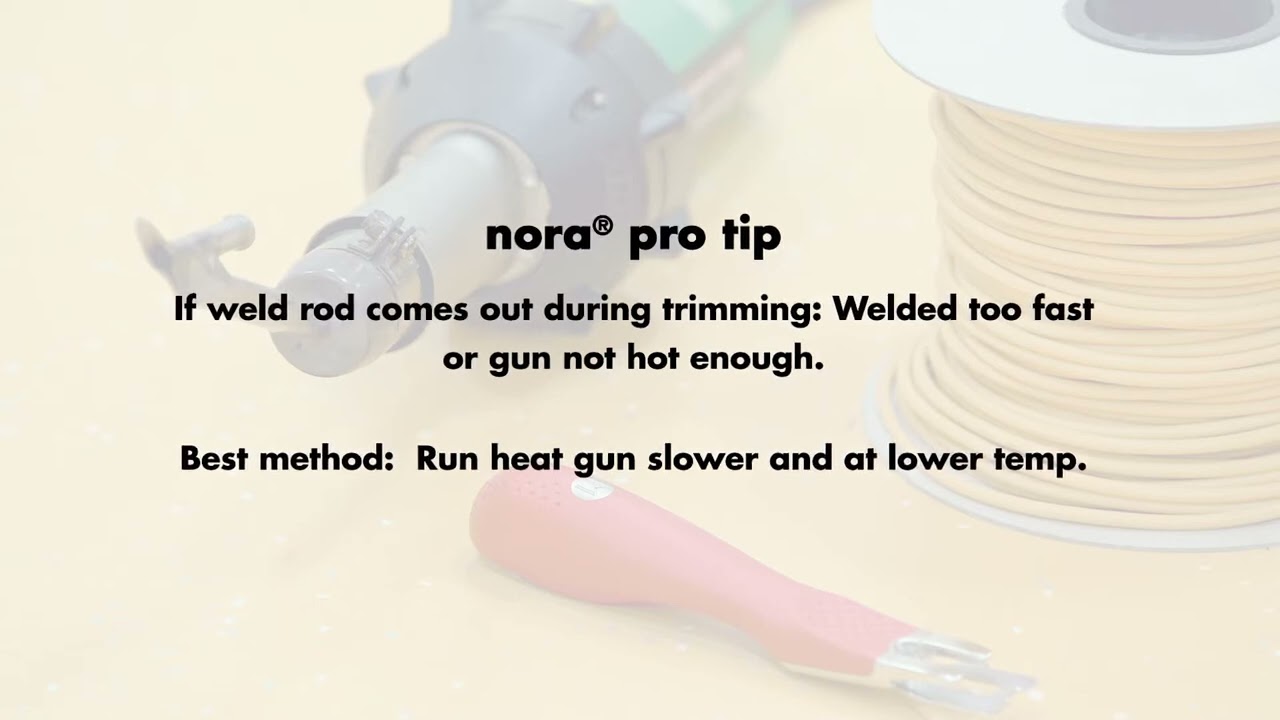 Soldadura por calor nora® - Español