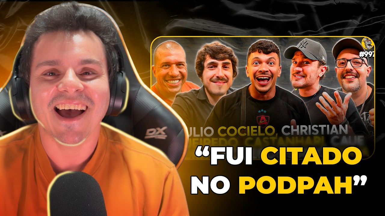 FUI CITADO NO PODPAH POR UMA GALERA CABREIRA, SE LIGA NA MINHA REAÇÃO !