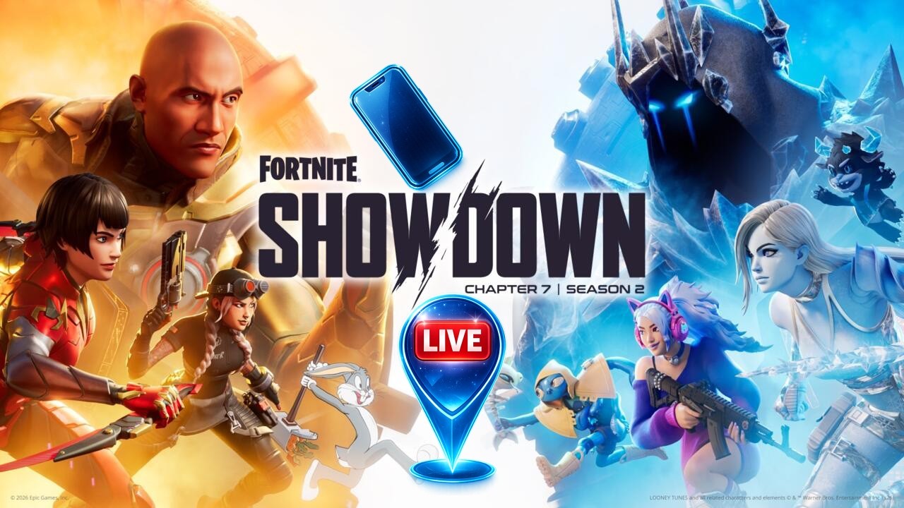 Fortnite CH7 S2 “Showdown” LIVE 🔴 (Vertical) | Zero Build | #Fortnite #ZeroBuild
