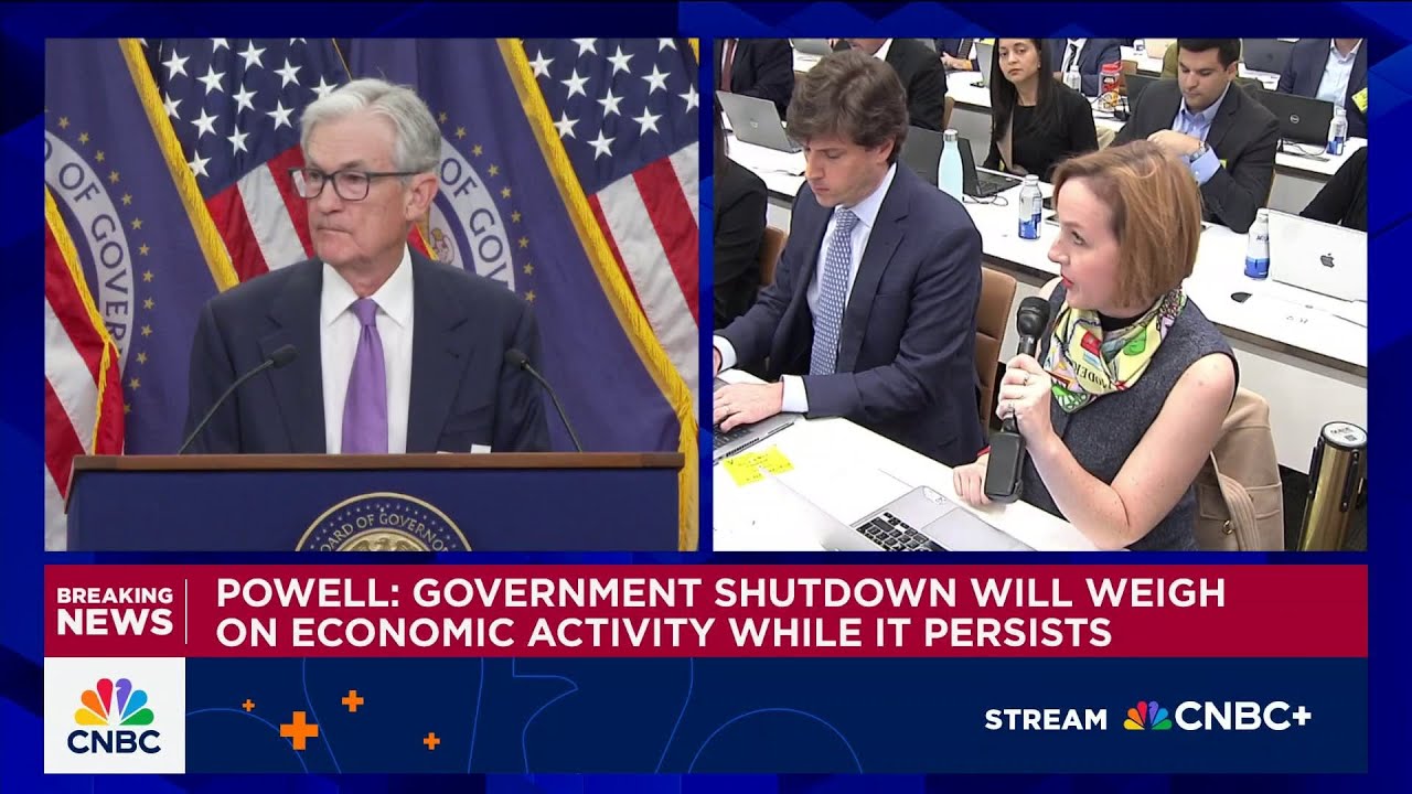 December 1 end of quantitative tightening gives markets some time to adapt, says Fed Chair Powell