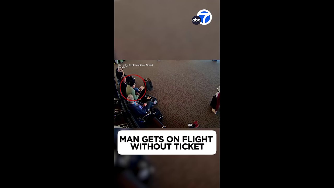 Plane stowaway takes photo of another passenger's boarding pass