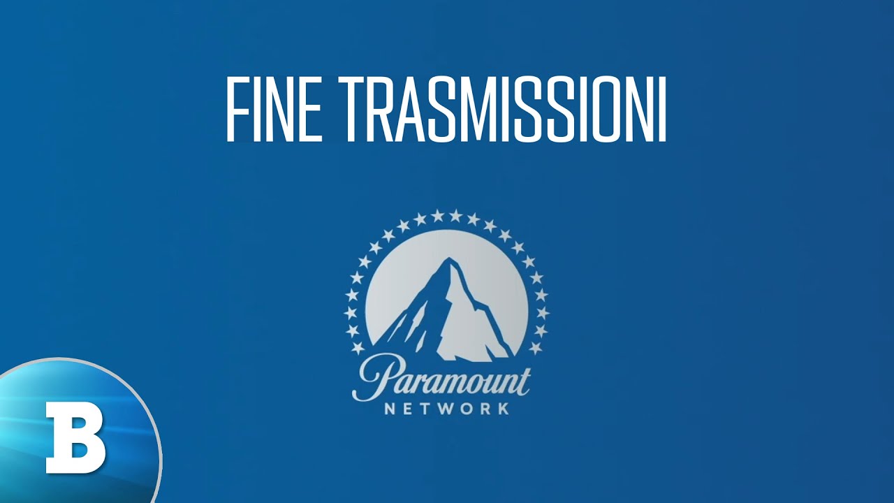 Fine trasmissioni Paramount Network