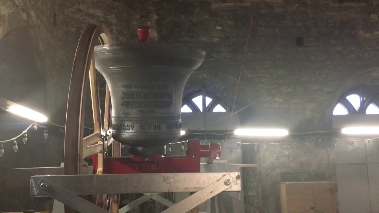 In the belfry at Southwark Cathedral, Greater London