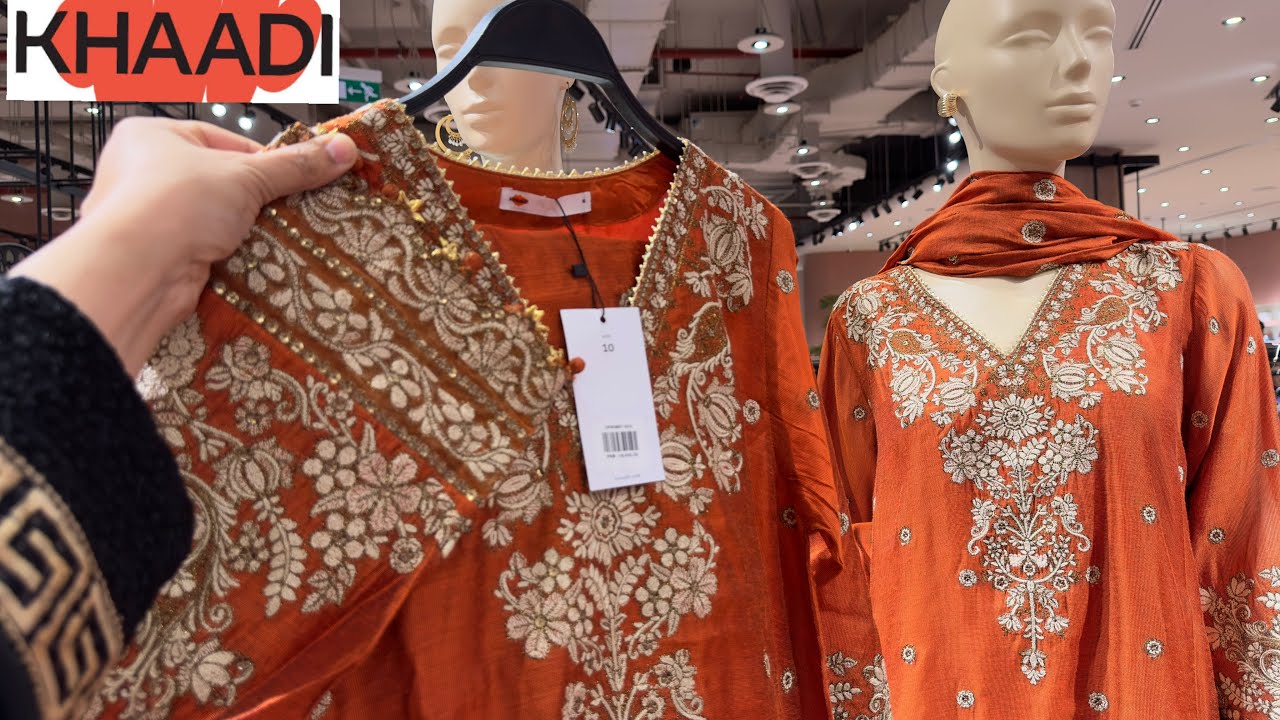 KHAADI EID COLLECTION 2025❤️ Khaadi 3pc Stitched Eid Collection ❤️