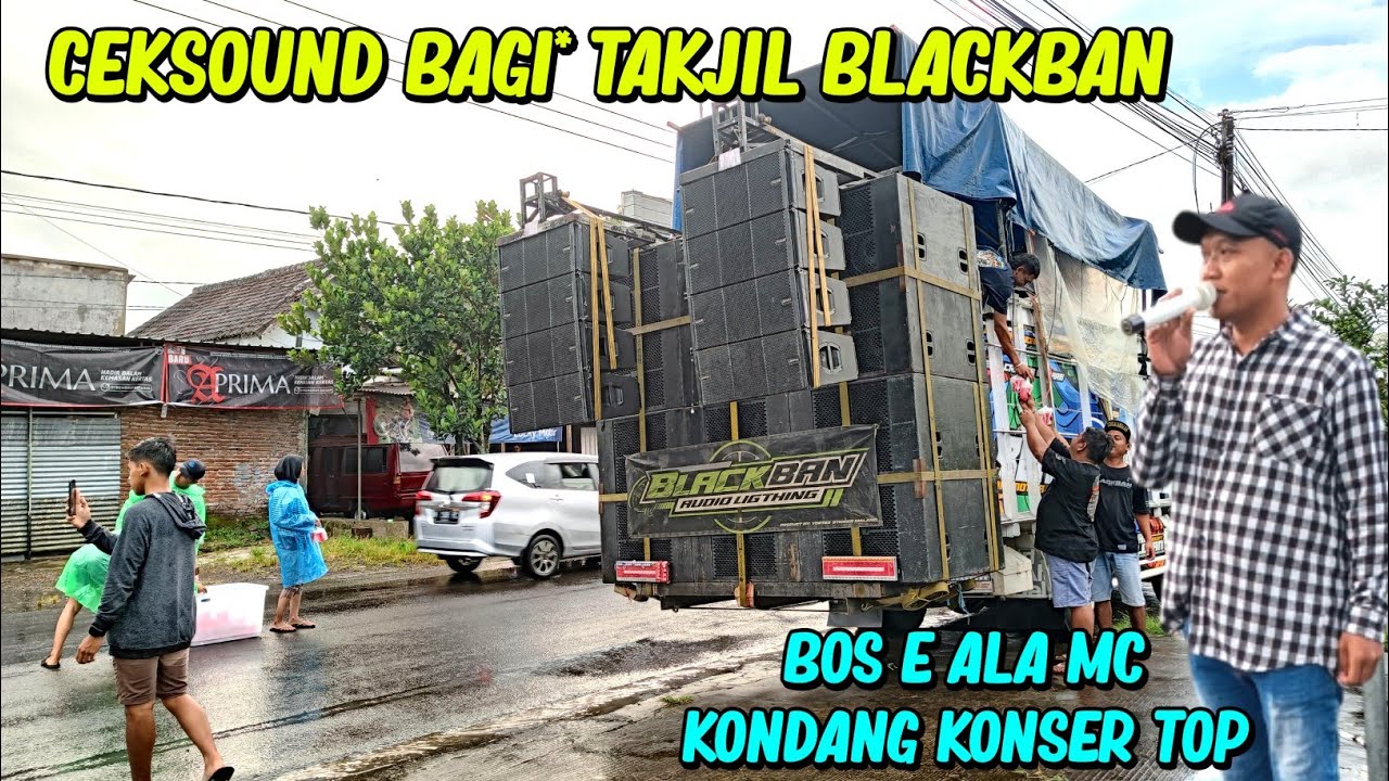 bos black pantes jd MC konser