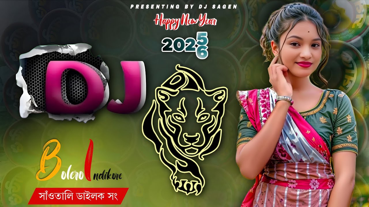 সাঁওতালি ডাইলক সং 📢 Kolpona Hansda📢 New Santali Edm Mix Dj Song 📢 Dj Sagen Misti Pukur 