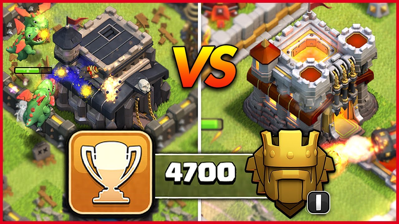 TH9 ATTACKS TH11 IN TITAN LEAGUE!! | Town Hall 9 Trophy Push - Clash of Clans