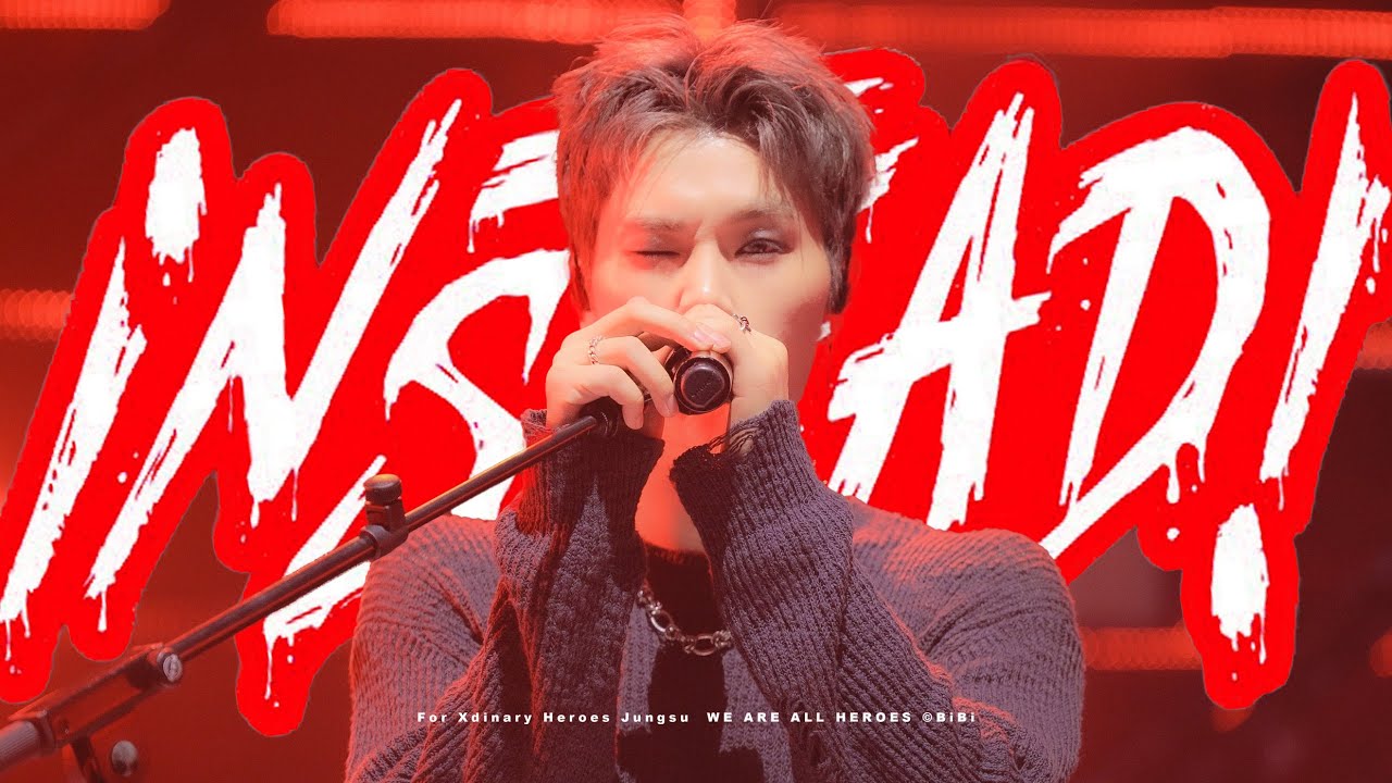 [4K] Closed ♭eta: v6.4 Stage mix 'iNSTEAD! (Feat. YB 윤도현)' (Xdinary Heroes Jungsu FanCam)