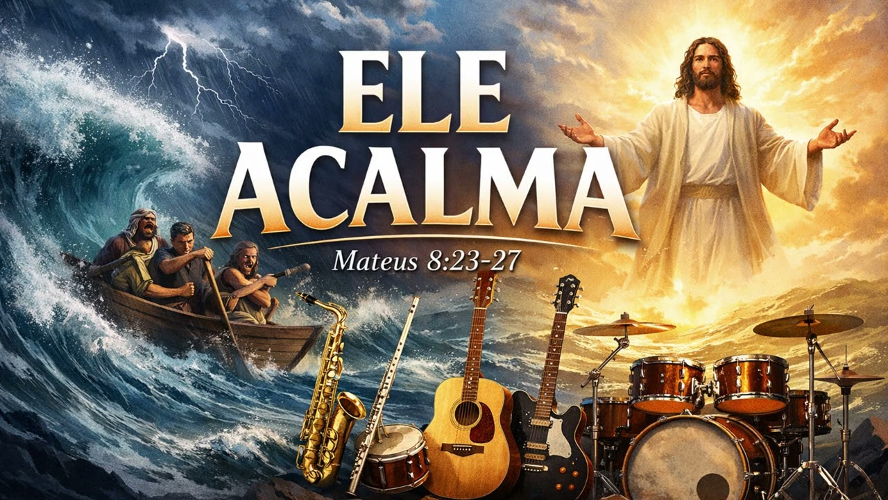 ELE ACALMA #EleAcalma #LouvorEvangelico #LouvorAdoracao #JesusAcalma