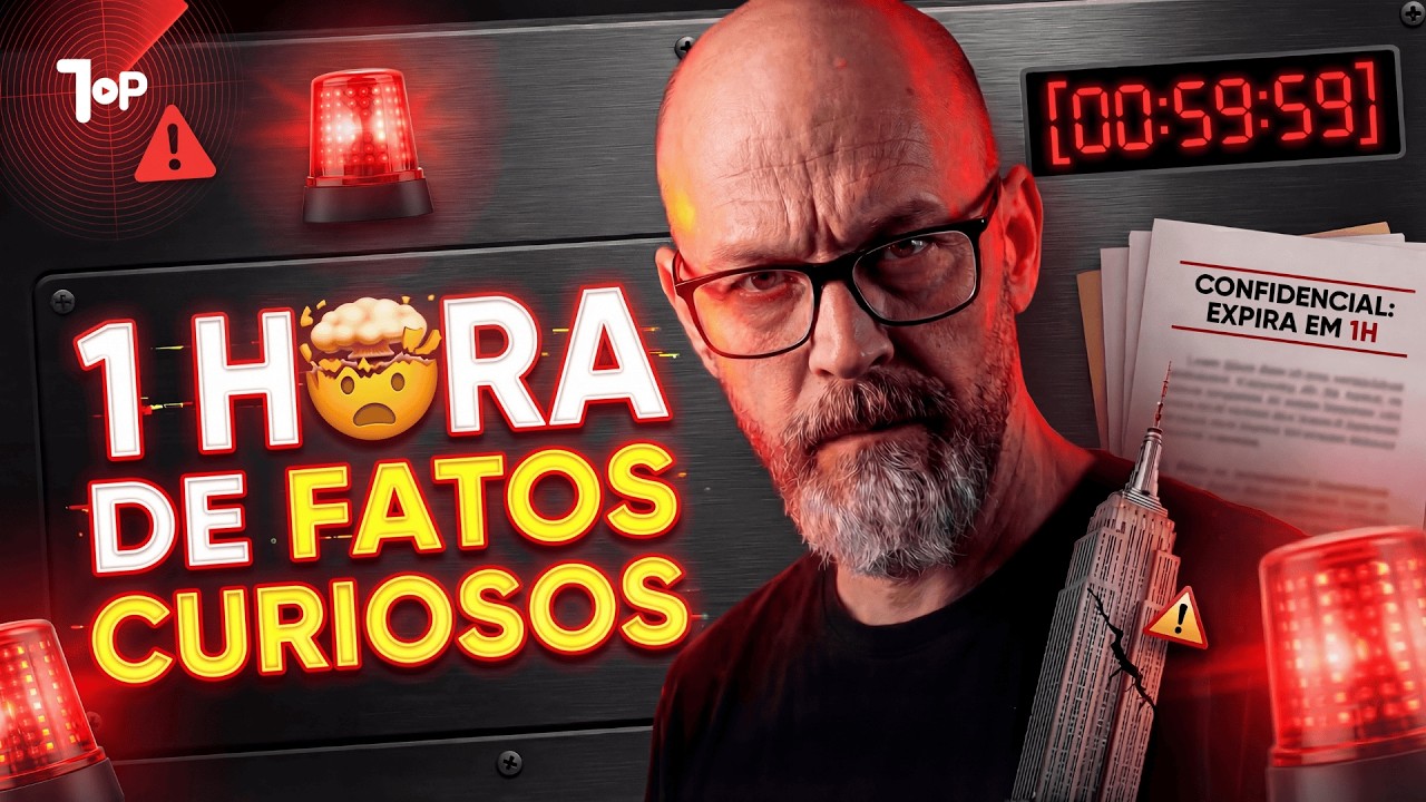 1 HORA DE CURIOSIDADES QUE VOCÊ NÃO SABIA 🧠🤯